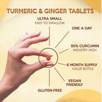 New Leaf Turmeric Curcumin & Ginger 6 Month Supply